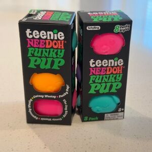 IN DEMAND! Teenie NeeDoh Funky Pup Squishy Sensory Toy – New in Box 🐾